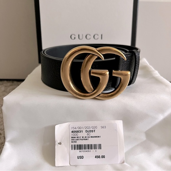 Men’s Gucci belt - Picture 2 of 2